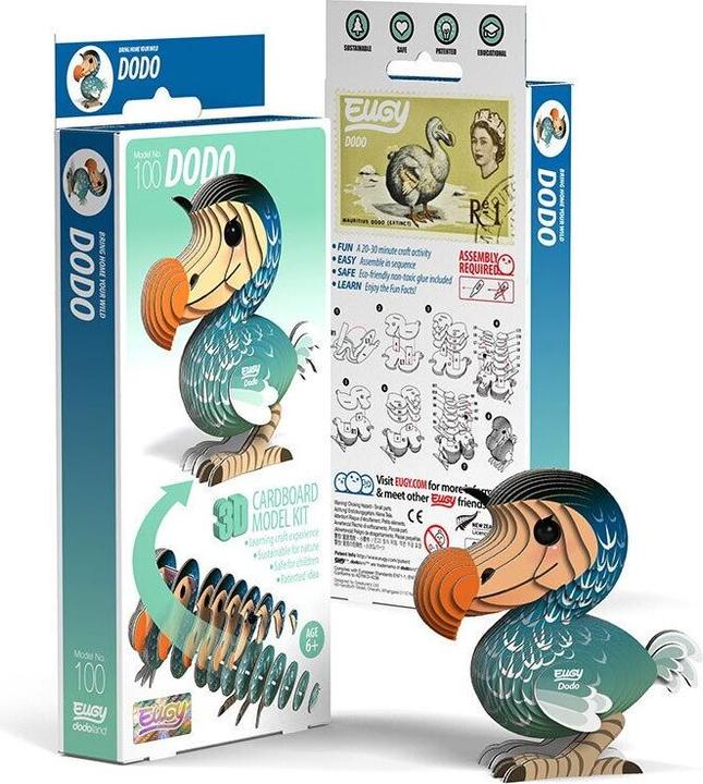 Produktbild Eugy Dodo - 3D Karton Figuren Modellbausatz