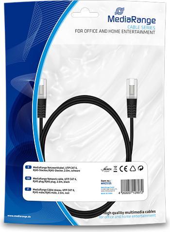 Actual product image MediaRange Patch cable (UTP, CAT6, 2 m)