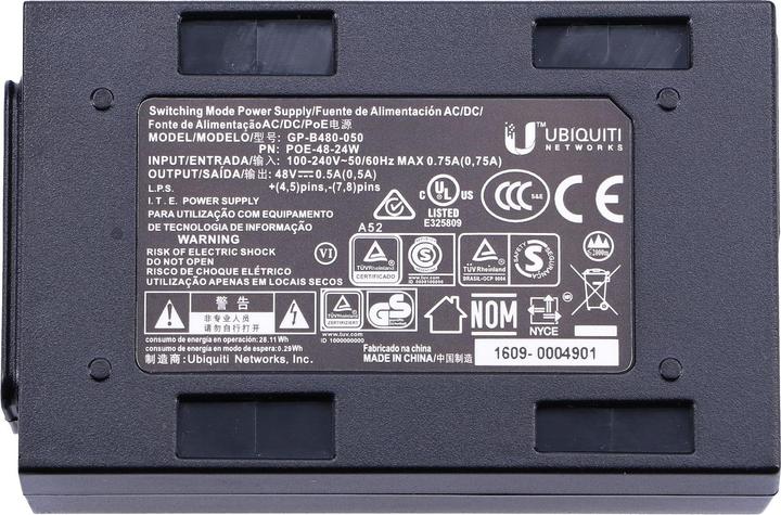 Produktbild Ubiquiti PoE-48 Passive PoE Adapter EU (2 Ports)
