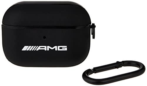 Actual product image Mercedes AMG Leather Big Logo - CASE AirPods Pro (Black) (Headphone bag)