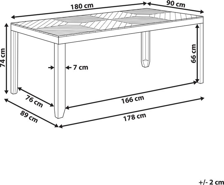 Produktbild Beliani Baratti (180 cm)