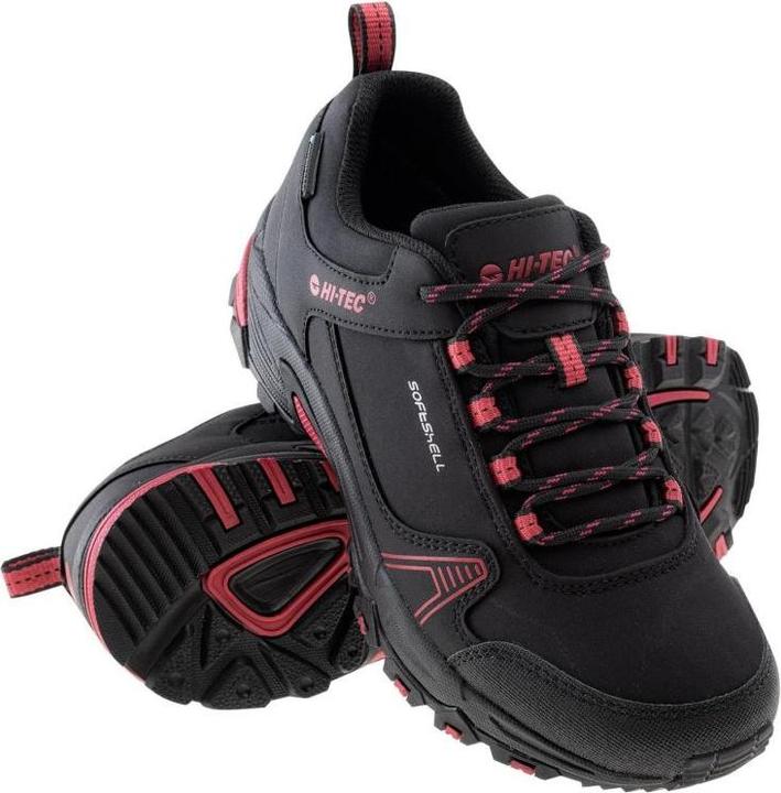Immagine prodotto Hi-Tec Scarpe da trekking da donna Hapiter Low in nero e rosso, taglia 36 (36)