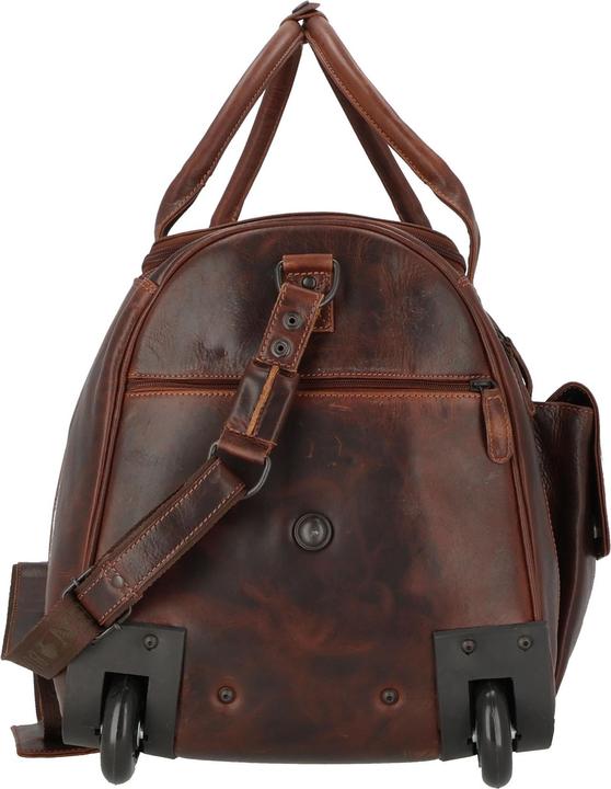 Image du produit Greenburry Sac de voyage à 2 roulettes Rugged en cuir 53 cm (43 l)