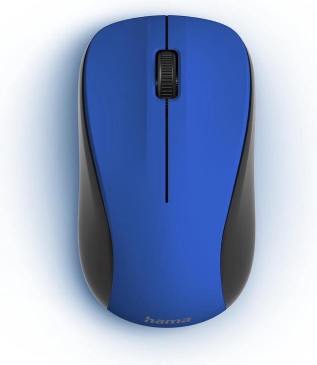 Produktbild Hama Wireless 3-Tasten Maus MW-300 V2 blau (Kabellos)