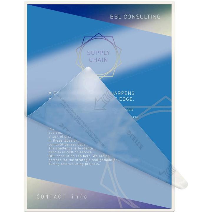 Actual product image Leitz Laminating foil (A4, 100 Piece, 100 µm)