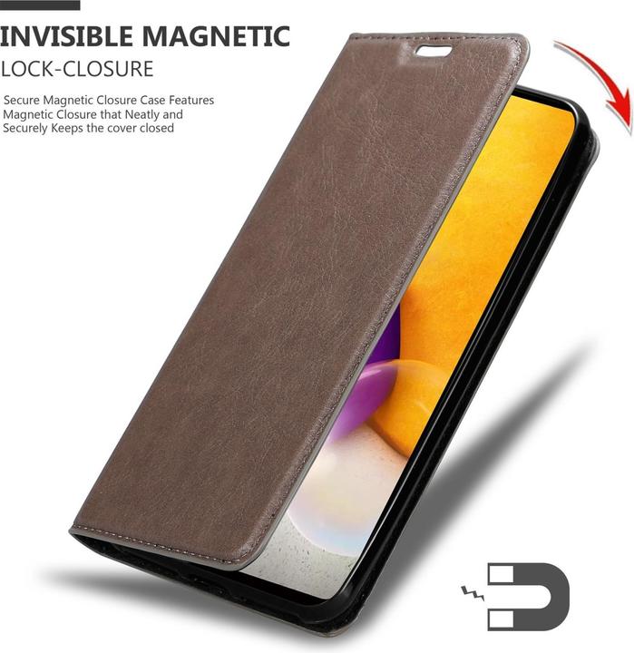 Immagine prodotto Cadorabo Custodia per Samsung Galaxy A73 5G a libro Invis. Stile magnetico (Samsung Galaxy A73 5G)
