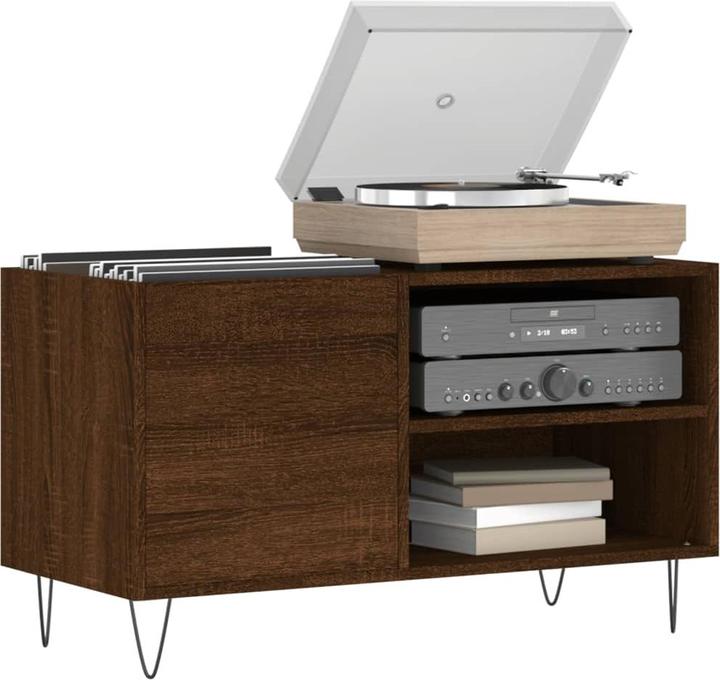 Actual product image VidaXL Plattenschrank Braun Eichen-Optik 85x38x48 cm