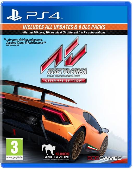 Produktbild 505 Games Assetto Corsa - Ultimate Edition (PS4, FR)