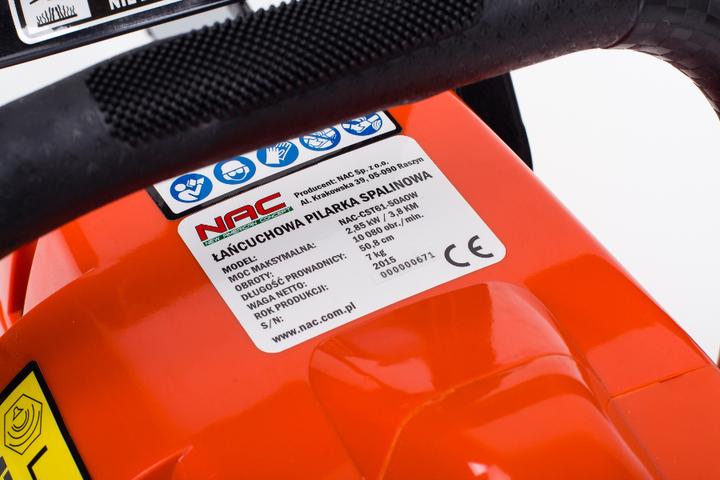 Actual product image NAC chainsaw 61cc 50cm OREGON (Petrol chain saw)