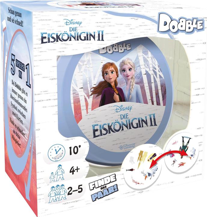 Actual product image Asmodée Dobble Disney Frozen 2 (German, English)