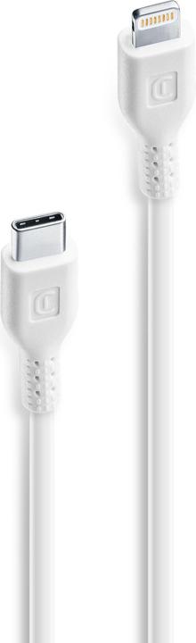 Produktbild Cellularline Power Cable 60cm - USB-C to Lightning (0.60 m, USB 3.2 Gen 1)