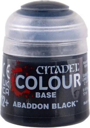Immagine prodotto Games Workshop Base - abaddon nero (Materiale sintetico)