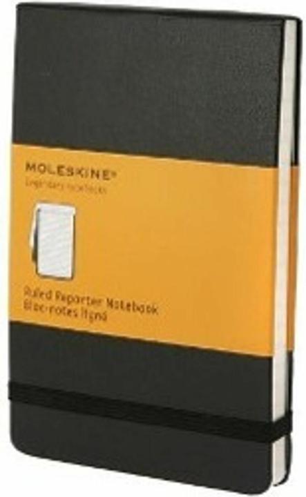 Image du produit Moleskine Carnet de notes classique du journaliste (A6, À rayures, Couverture rigide)