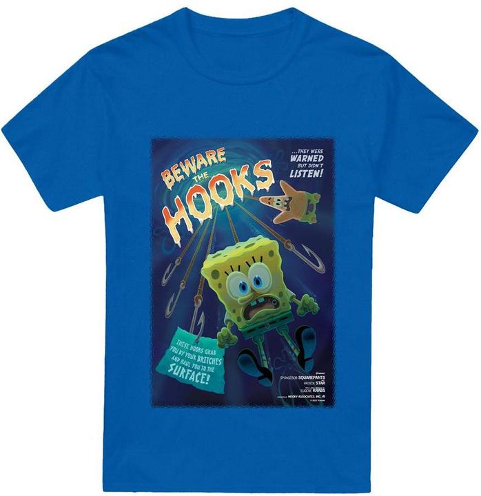 Produktbild Spongebob Squarepants Beware The Hooks TShirt (L)