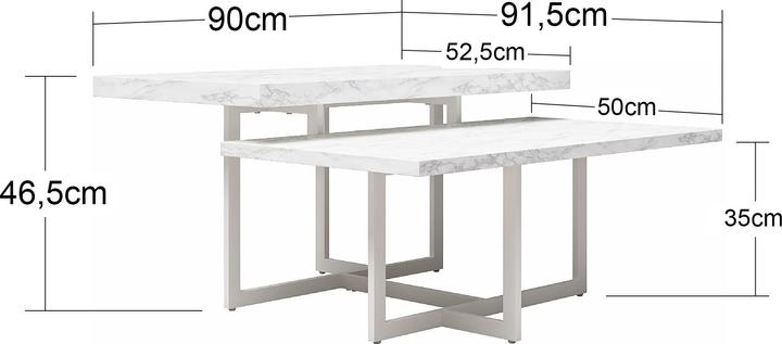 Actual product image CosmoLiving Brielle (52 x 90 x 46 cm)