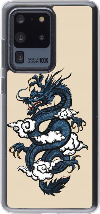 Actual product image PhoneLook Cover transparent Blue Dragon Tattoo (Samsung Galaxy S20 Ultra)