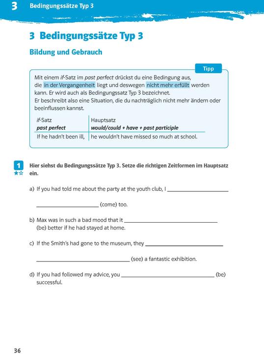 Image du produit 10-Minuten-Training Englisch Grammatik If-Clauses 6.-8. Klasse (Allemand, 2023)