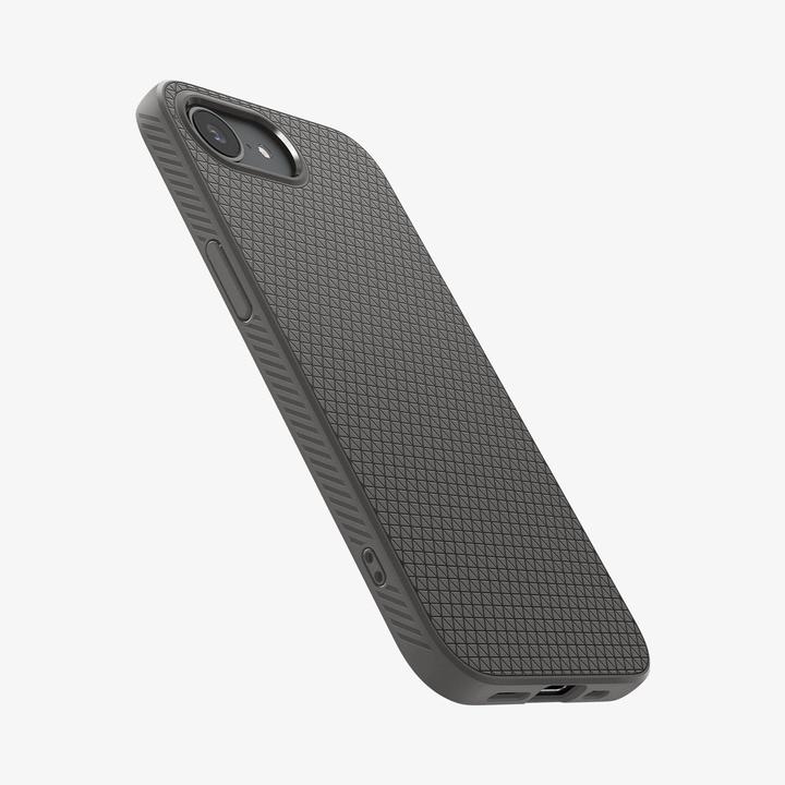 Actual product image Spigen Liquid Air iPhone 16e Case Marble Gray (Apple iPhone 16e)