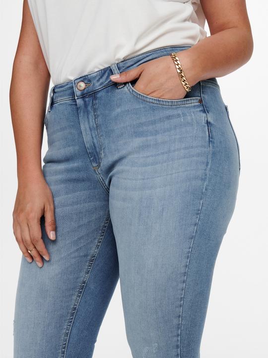 Actual product image Only Curvy CarWilly Reg Ankle Skinny Fit Jeans (W54/L34)