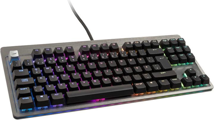Actual product image Mountain Everest Core TKL Keyboard - MX Speed Silver, ISO, DE Layout (DE, Cable)
