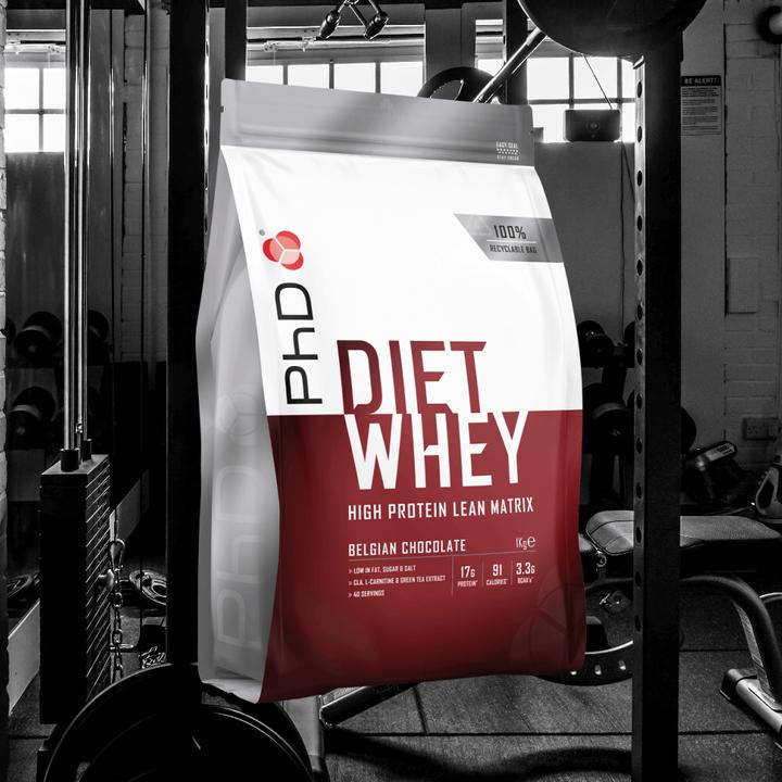 Image du produit PhD Nutrition Diet Whey (Chocolat belge, 1 pcs, 1000 g)
