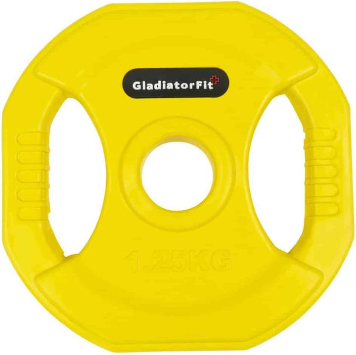 Image du produit Gladiatorfit Disque de poids avec poignées (1 x 1.25 kg)