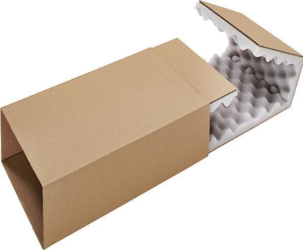 Actual product image eurokraft basic Foam packaging, pack of 5, internal dimensions 180 x 110 x 40 mm, 4+ packs. (5 x)