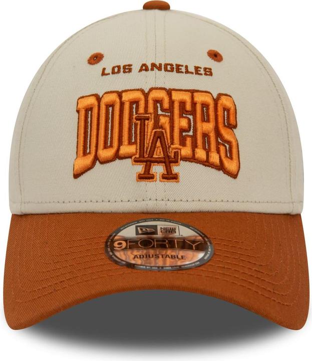 Produktbild New Era 9Forty Adjustable Cap - Ivory Los Angeles Dodgers