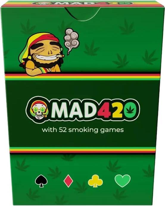 Produktbild Mad Party Mad420 Playing Cards - Weed Game