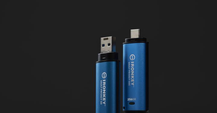 Actual product image Kingston IronKey Vault Privacy 50C (256 GB, USB-C)