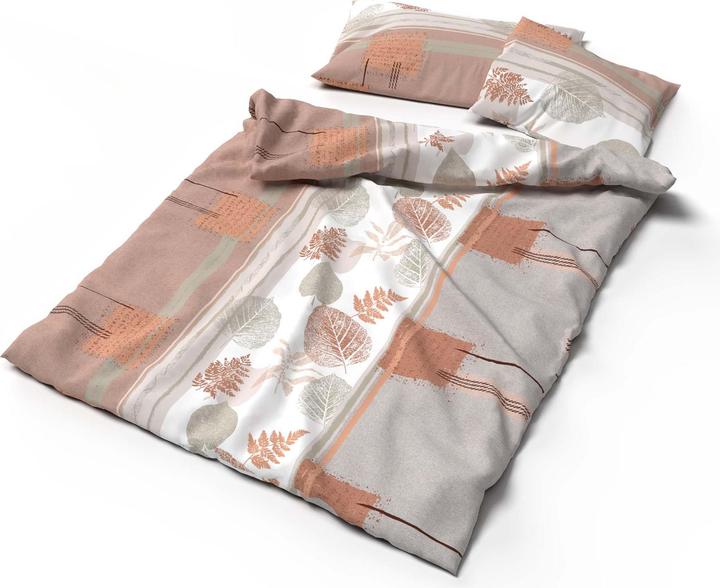 Immagine prodotto Lotus Bettwaren Biancheria da letto in raso Luciana (Copripiumino, 200 x 210 cm)