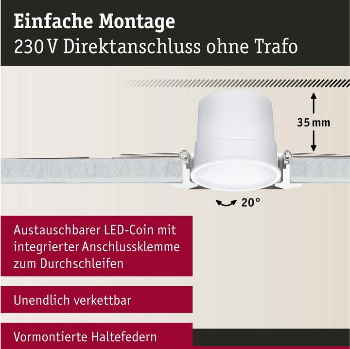 Productafbeelding Paulmann Coin (420 lm)