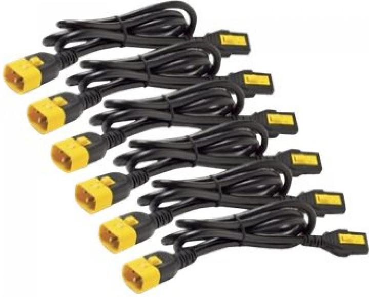 Actual product image APC Power Cord Kit 6 ea Locking C13 to C14