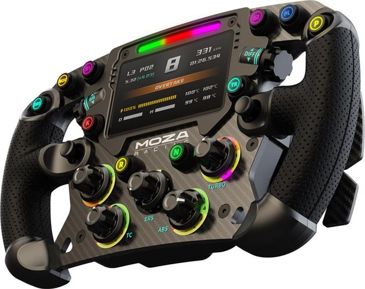 Actual product image Moza FSR high-end formula steering wheel (28 cm) (PC)