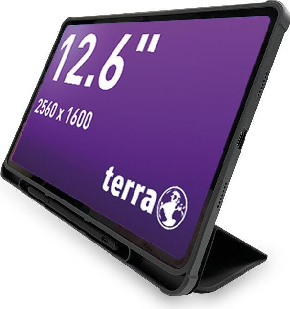 Produktbild Wortmann TERRA PAD 1201 12.6/" OLED/2560x1600/8GB/256G/LTE/A (4G, 12.60", 256 GB, Anthrazit)