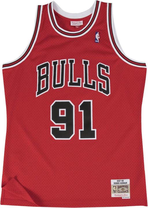 Produktbild Mitchell & Ness NBA Chicago Bulls Dennis Rodman Trikot Herren (L)