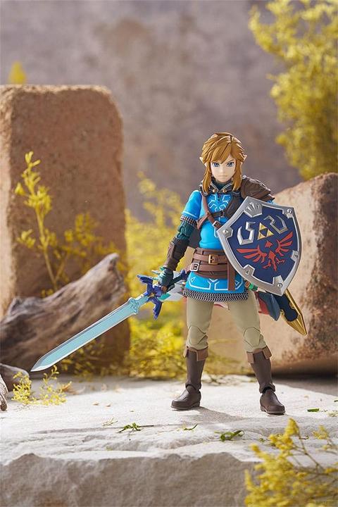 Actual product image Good Smile Company The Legend of Zelda Tears of the Kingdom Figma Action Figure Link Tears of the Kingdom Ver. 15 cm