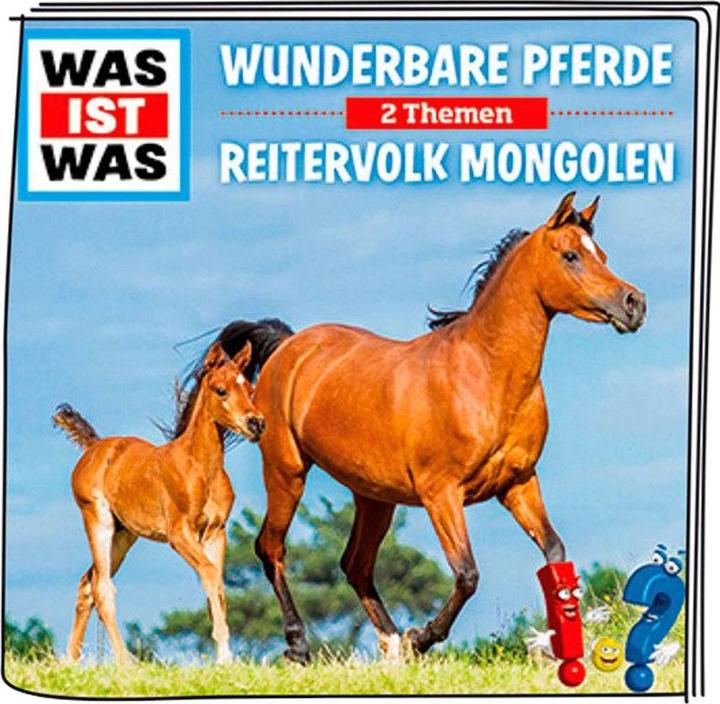 Produktbild Tonies Was ist was - Wunderbare Pferde/Reitervolk Mongolen (Deutsch)