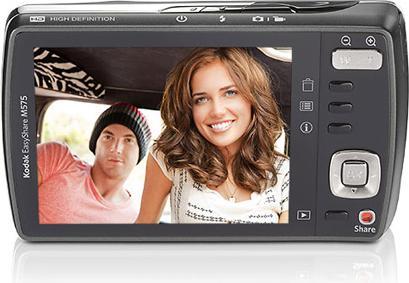 Produktbild Kodak Easyshare M575, 14 MPixel, 5x Zoom, HD-Movies, Schwarz (1/2,3'')