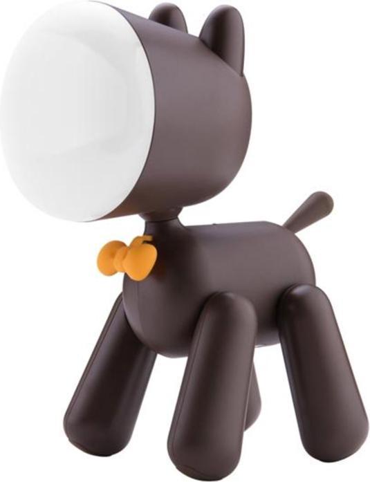 Actual product image VR Shinecon Night light model Dog Art Brown