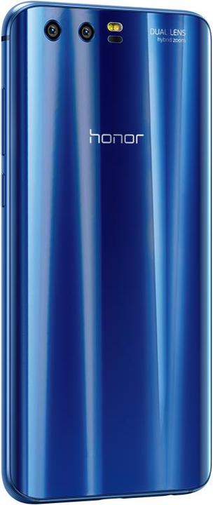 Actual product image Honor 9 Premium (64 GB, Sapphire Blue, 5.15", Hybrid Dual SIM, 12 Mpx, 4G)