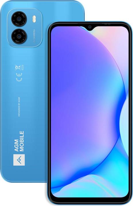 Immagine prodotto AGM NOTE N1 8/128GB BLU VIVO (128 GB, Azzurro, 6.52", Doppia SIM, 50 Mpx)