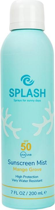 Produktbild Splash Mango Grove Sunscreen Mist SPF 50 200 ml (Sonnencreme, SPF 50, 200 ml)