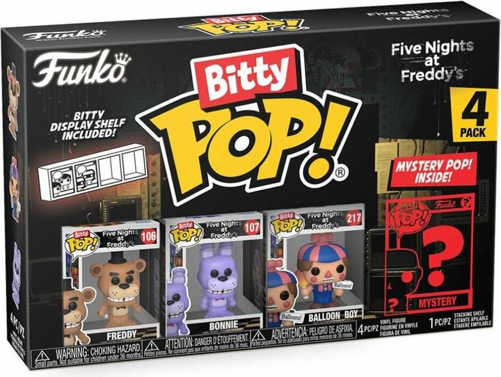 Produktbild Funko Bitty POP! Five Nights at Freddy's (FNAF) Und Eine Überraschungs-Mini-Figur - 0.9 Inch (2.2 cm