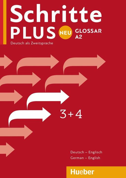 Produktbild Schritte plus Neu 3+4. Glossar Deutsch-Englisch - Glossary German-English (Deutsch, Hueber Verlag GmbH & Co. KG, 2023)