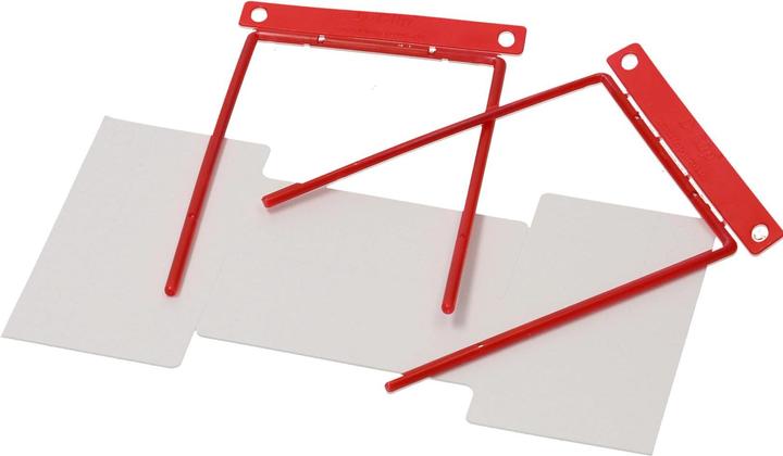 Actual product image D-Clip Bundling hanger with label