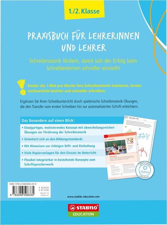 Energie-Label STABILO Praxisbuch Schreibmotorik für Kinder in der 1./2. Klasse - Schreiben lernen leicht gemacht (Deutsch, Christian Marquardt, Karl Söhl, 2019)
