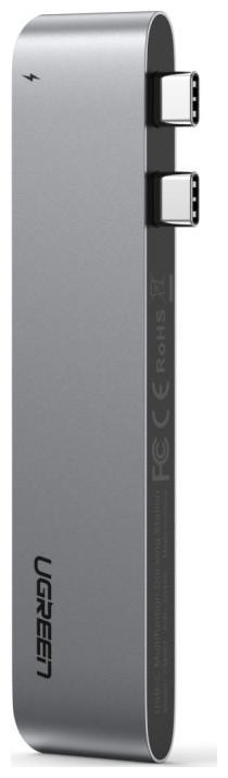 Actual product image Ugreen 6-in-2 (USB-C, 6 Ports)
