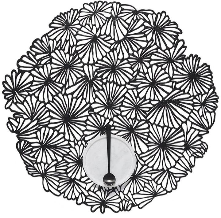 Produktbild Chilewich Tischset Daisy Ø 38 cm, Schwarz (1 x, 38 x 38 x 38 cm)