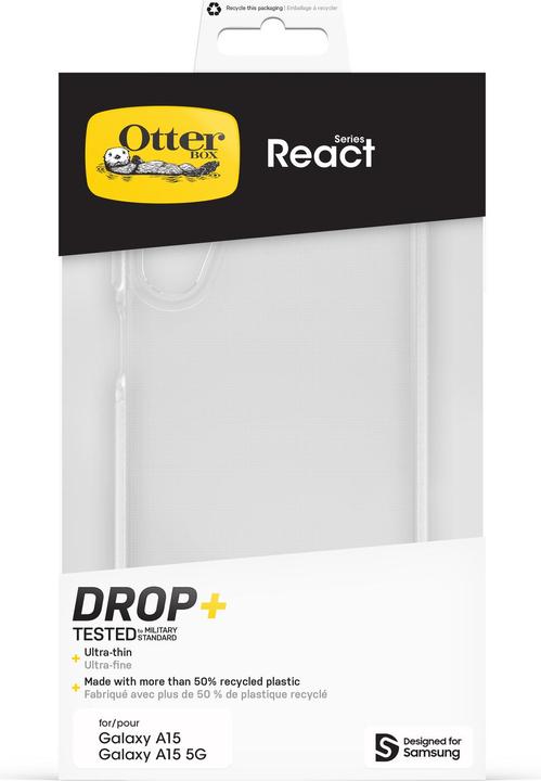 Productafbeelding OtterBox React (Samsung Galaxy A15 5G, Samsung Galaxy A15)